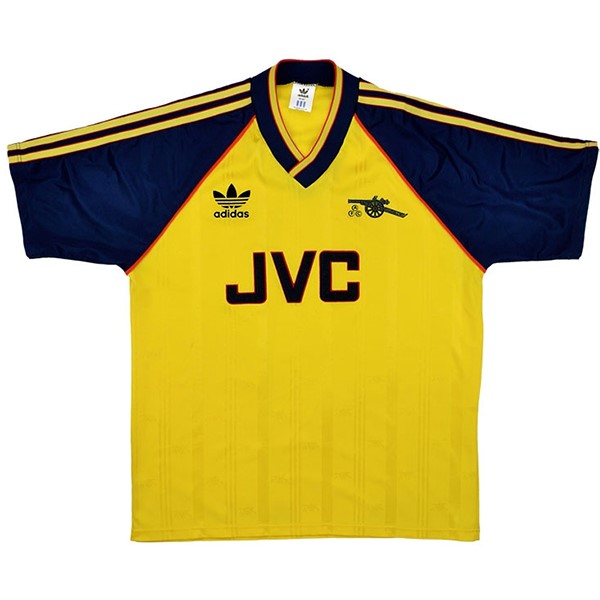 Authentic Camiseta Arsenal 2ª Retro 1988 1991 Amarillo